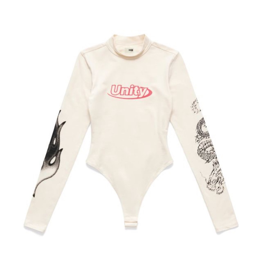 H&M x Heron Preston “H2” Jersey G-String Bodysuit